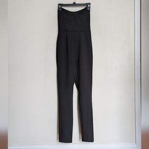 by the way. Revolve Strapless Ponte Jumpsuit Black Darted Women's Size S